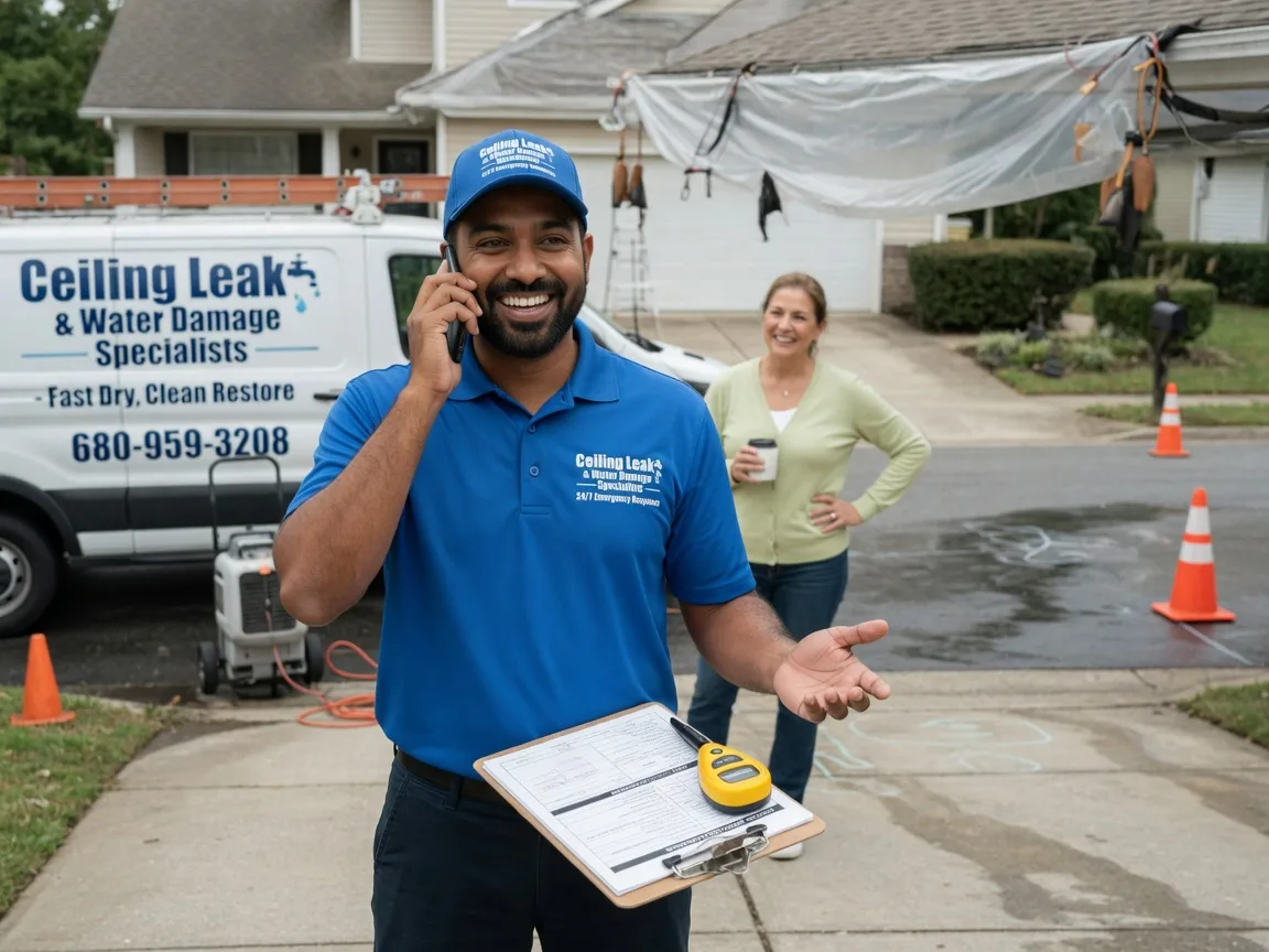 Ceiling Leak Cleanup Victoria, MN FAQs